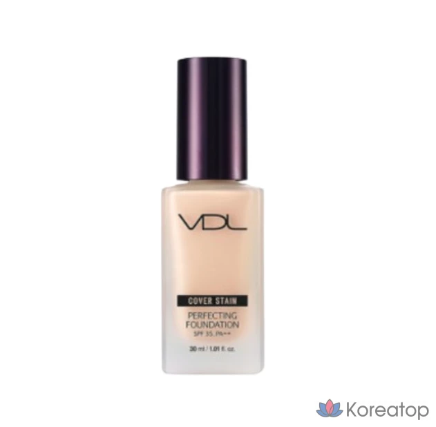 Тональный крем VDL Coverstain Perfecting Foundation, оттенок A01, 30 мл, 1 шт.