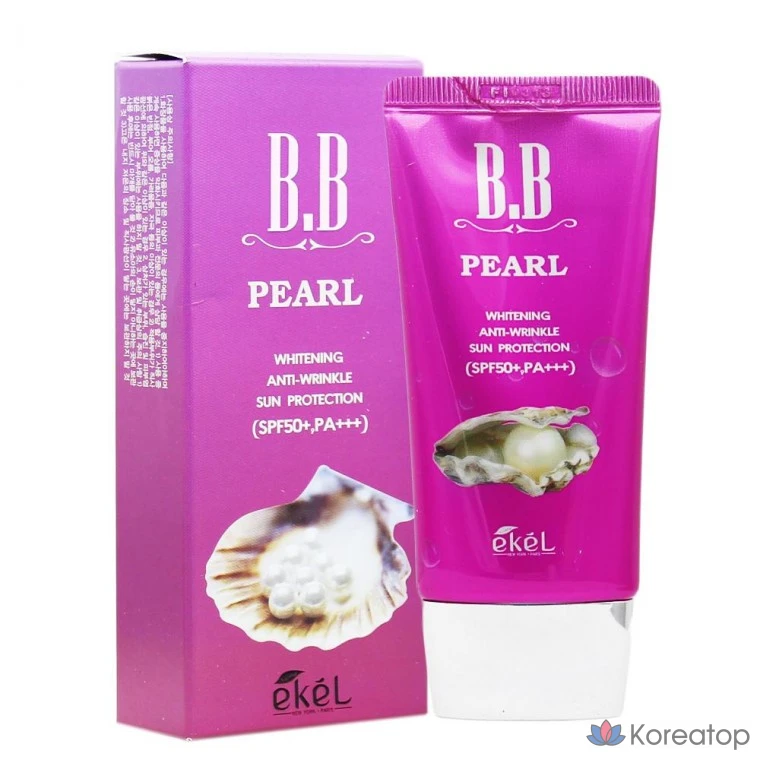 BB-крем Ekel BTM Pearl BB Cream SPF50 PA, 50 мл, 1 шт., фото 2