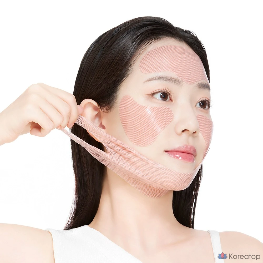 Тканевая маска для лица dewdap Face Lifting Patch V-Fit Tight, 5 шт.