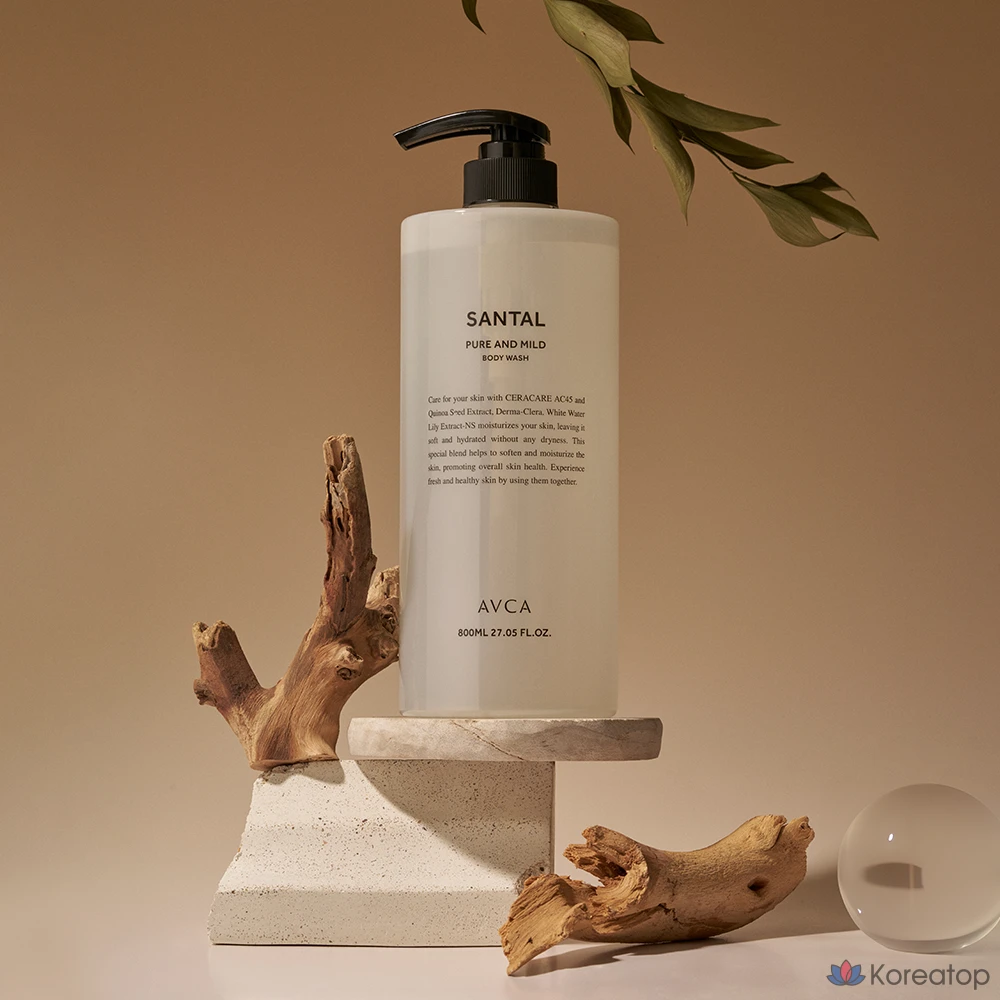 Гель для душа AVCA Pure &amp; Mild Body Wash, 800 мл, 1 шт.