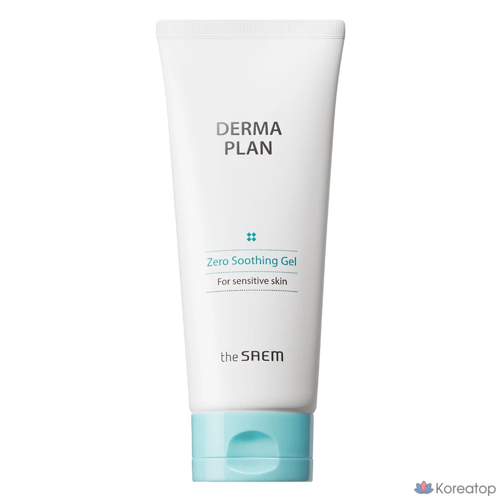 Гель The Saem Derma Plan Zero Soothing Gel, 200 мл, 1 шт.