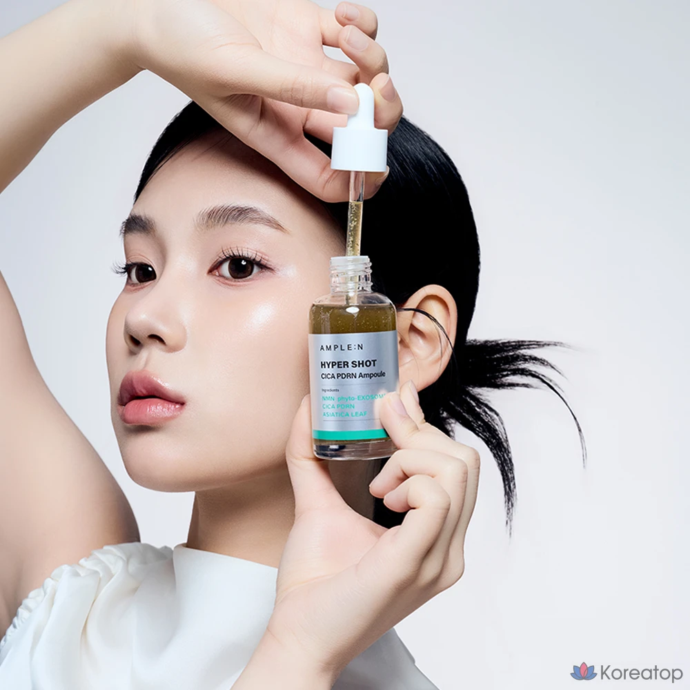 Ампульная сыворотка AMPLE:N Hyper Shot Cica PDRN Ampoule, 50 мл, 1 шт.