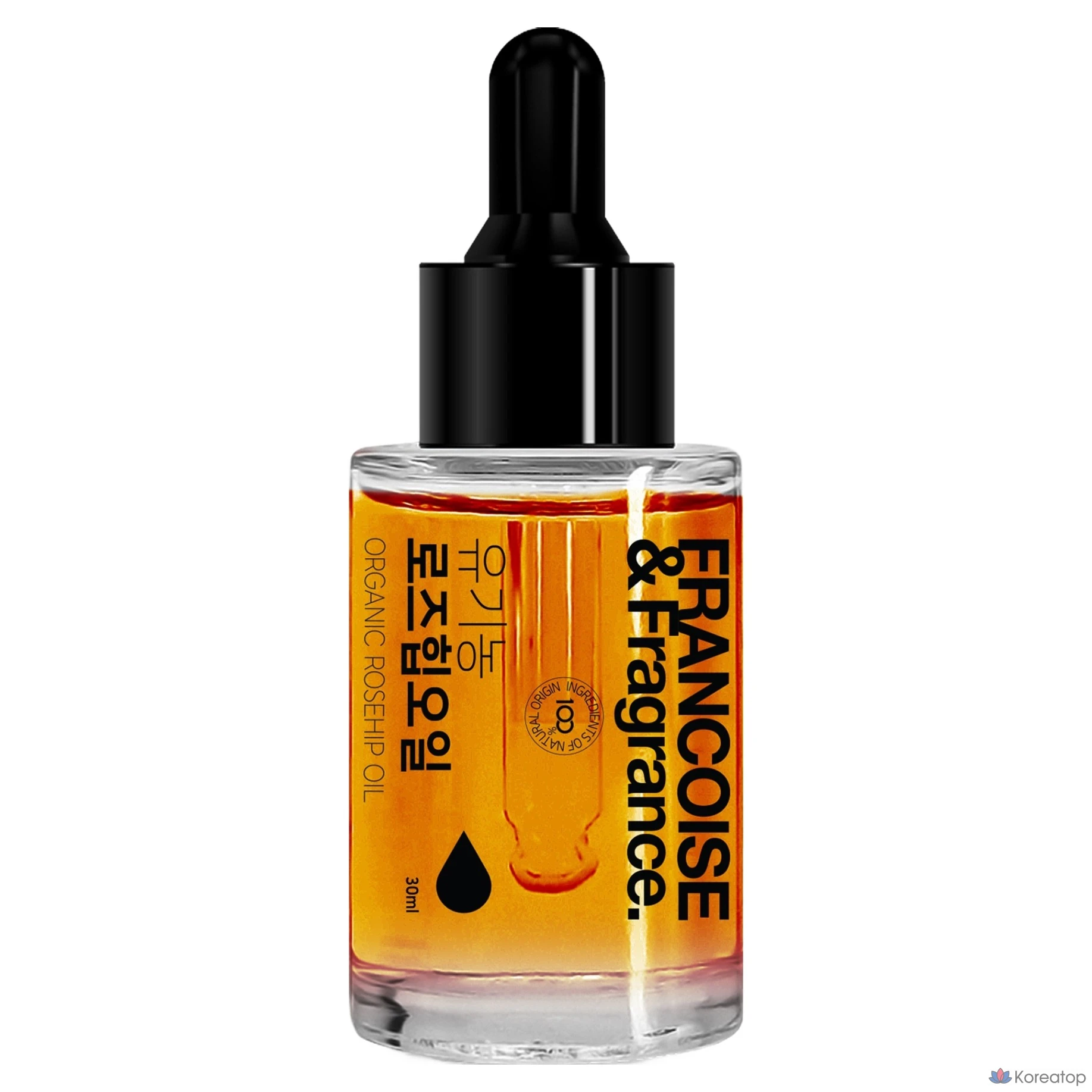 Масло шиповника Francoise&amp;fragrance Organic Rosehip Oil Unrefined, 30 мл, 1 шт.