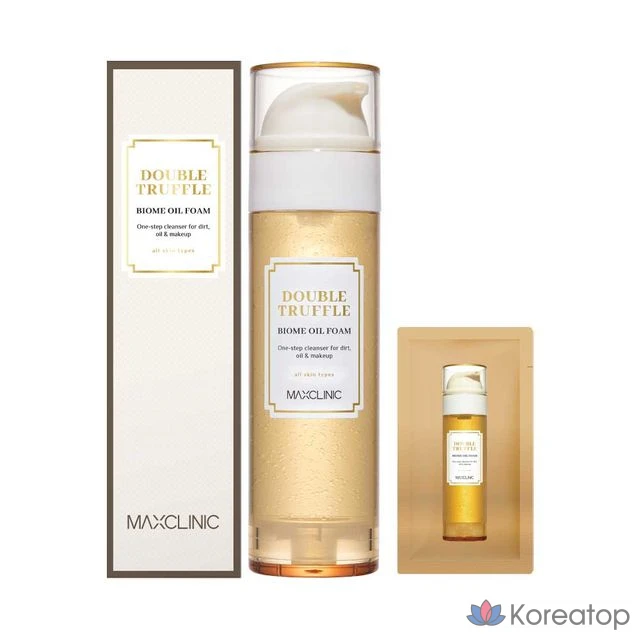 Очищающая пенка MAXCLINIC Double Truffle Biome Oil Foam, 110 г, 1 шт.