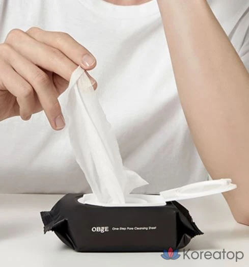 Очищающие пэды для лица OBge One-Step Pore Cleansing Sheet, 32 шт.