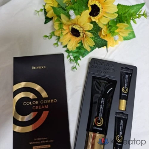 Крем CC Deoproce Color Combo SPF50+ PA+++, оттенок 23, 40 г, 1 шт.