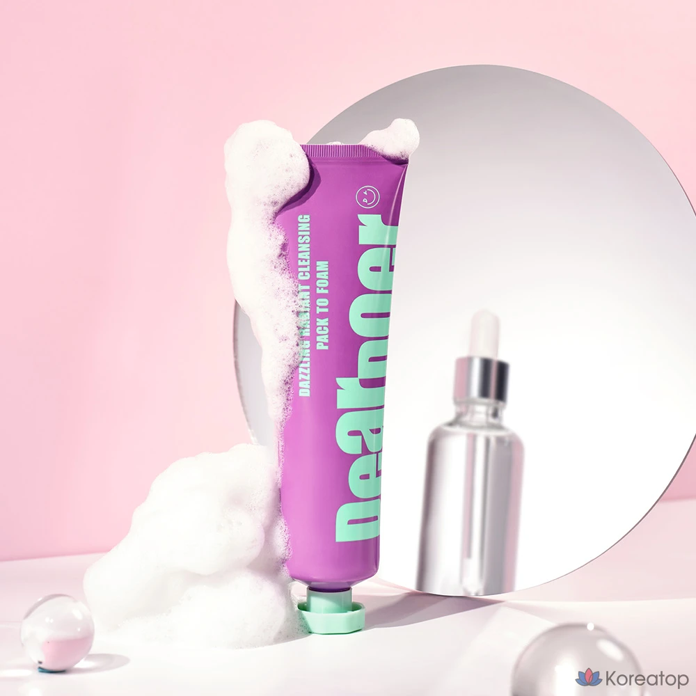 Очищающая пенка Dear Doer Vegan Dazzling Radiant Pack to Foam, 100 мл, 1 шт.