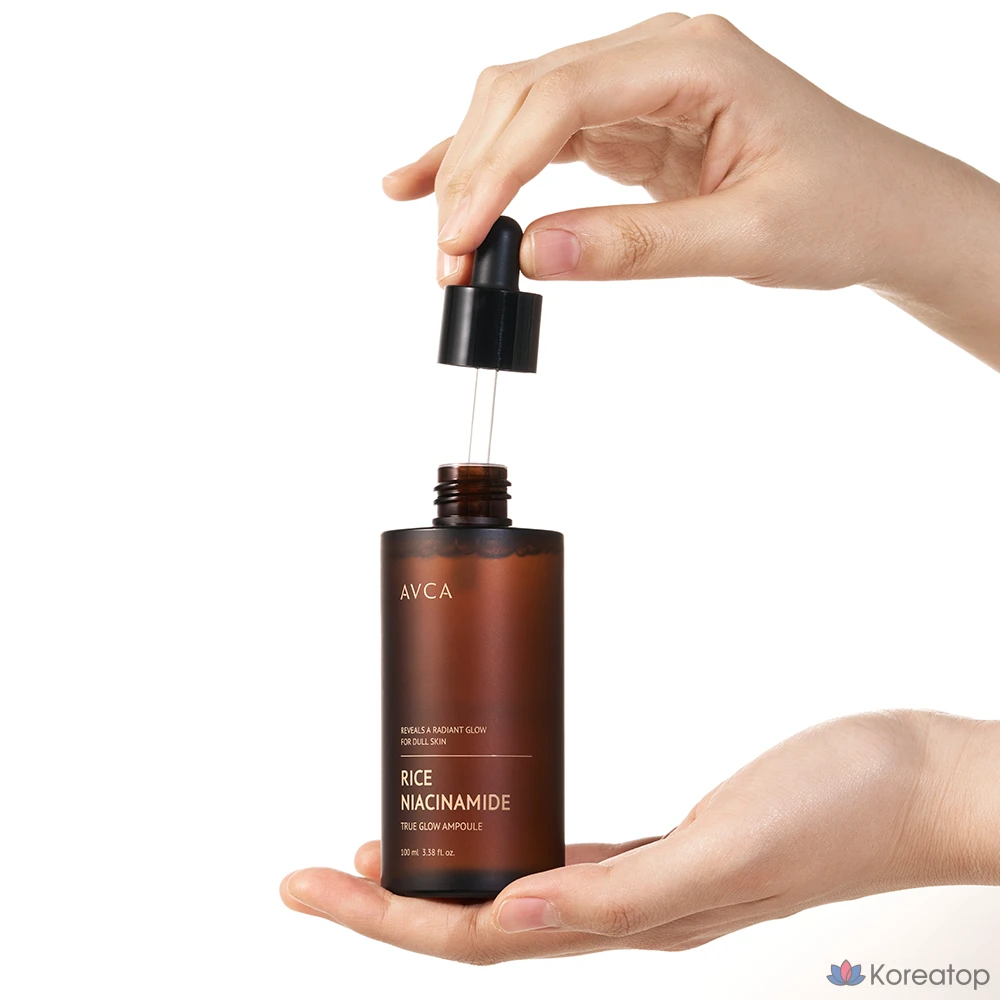 Ампульная сыворотка AVCA True Glow Rice & Niacinamide Ampoule, 100 мл, 1 шт.
