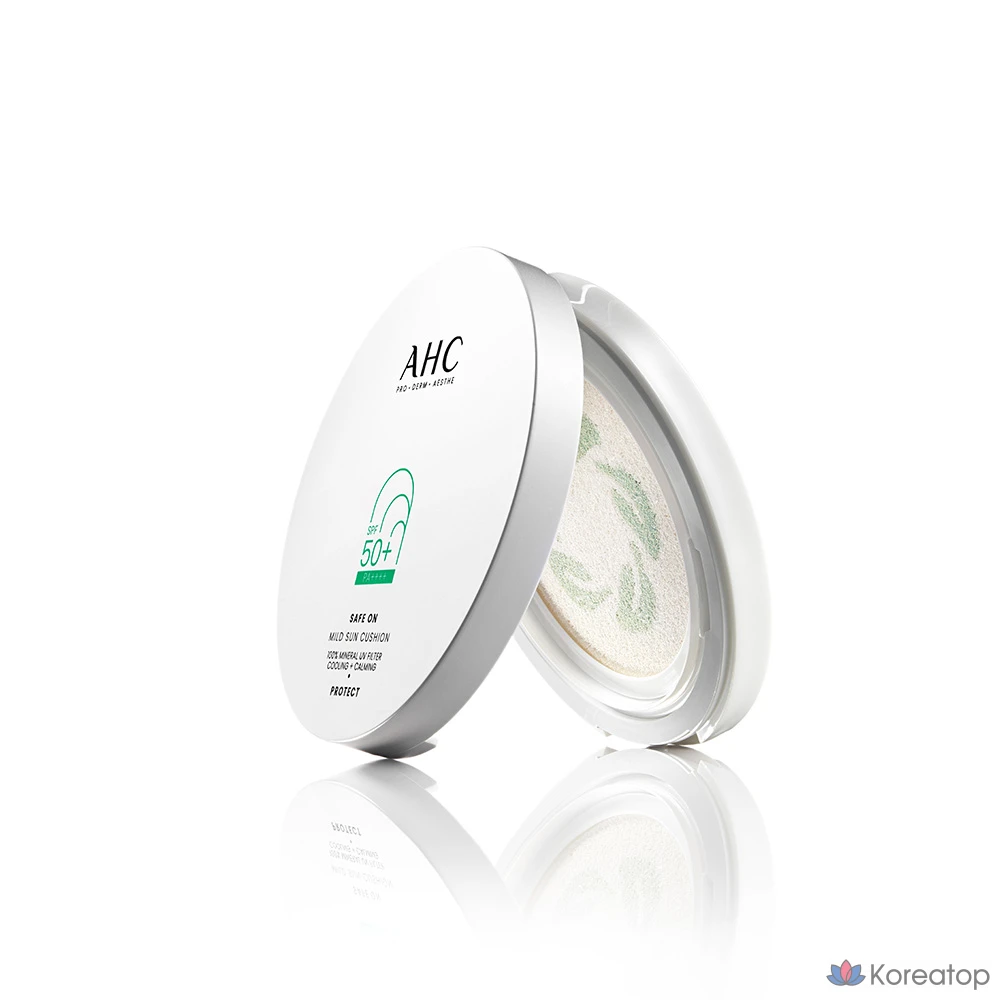 Кушон AHC Safe On Mild Sun Cushion SPF50+ PA++++, 25 г, 1 шт.