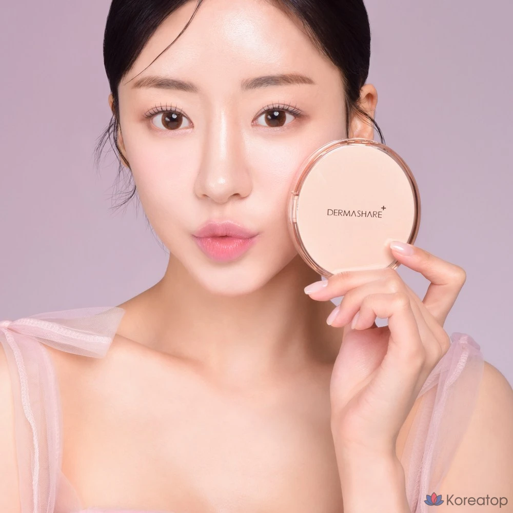 Кушон Dermashare Vegan Long Lasting Air Fixing Cover Cushion, оттенок 23 Sand, 12 г, 1 шт.