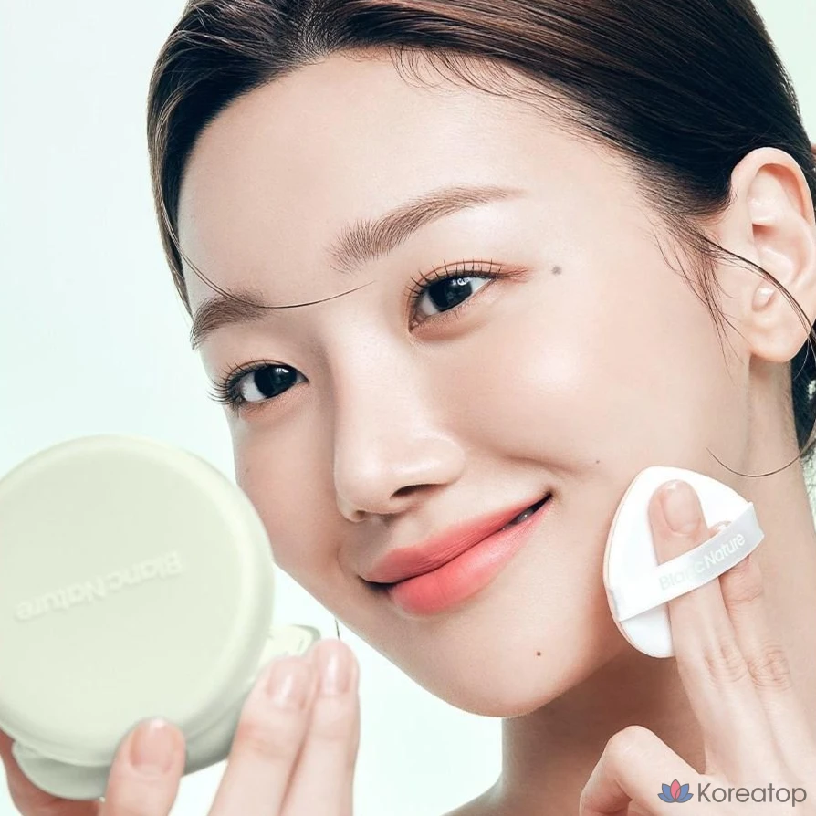 Кушон Blanc Nature Pore Zero Air Fit Cushion, оттенок 19N Vanilla, 15 г, 1 шт.