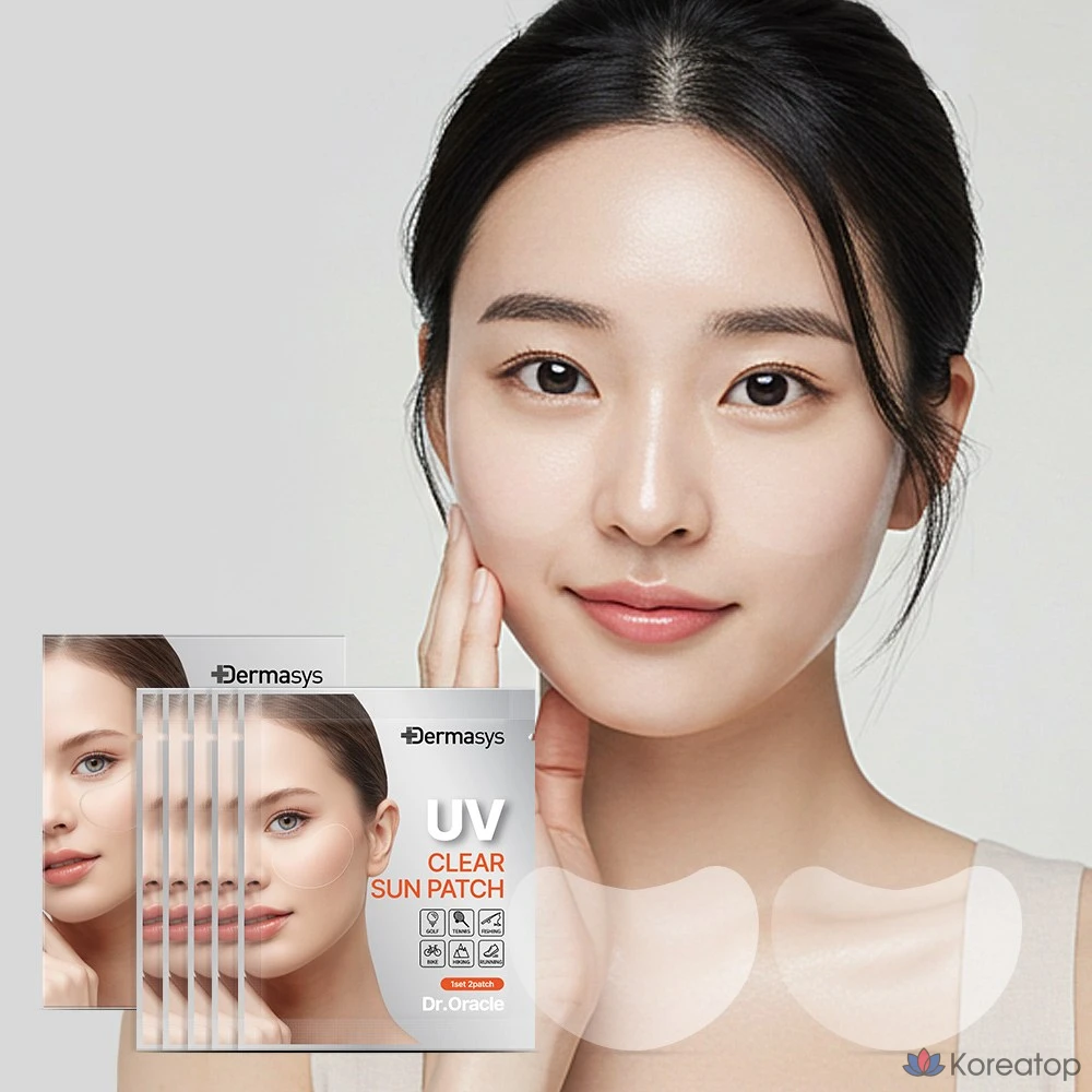 Солнцезащитный крем Dr. Oracle Dermasis UV Sun Patch, прозрачный, 5 шт.