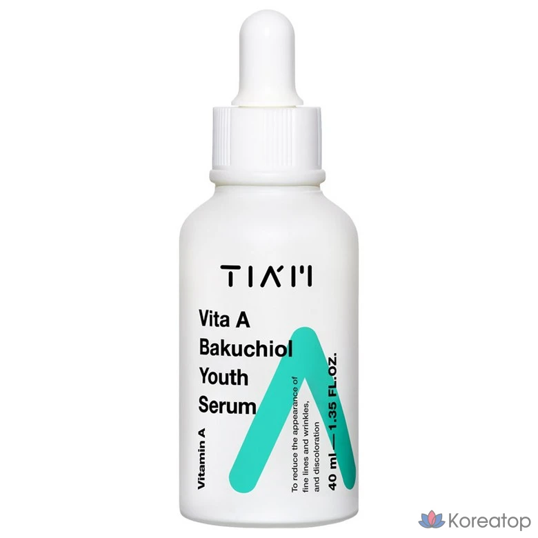 Сыворотка TIAM Vitamin A Bakuchiol Youth Serum, 40 мл, 1 шт.
