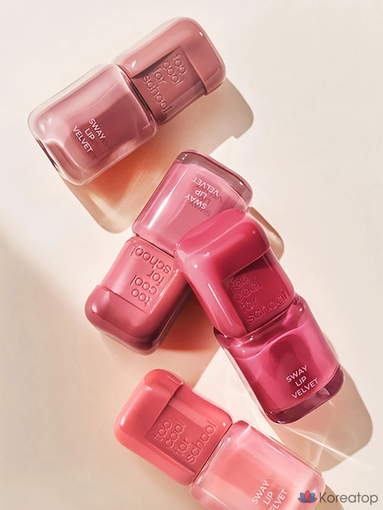 Тинт для губ Too Cool For School Sway Lip Velvet, оттенок 14 Low Cherry, 1 шт., фото 2