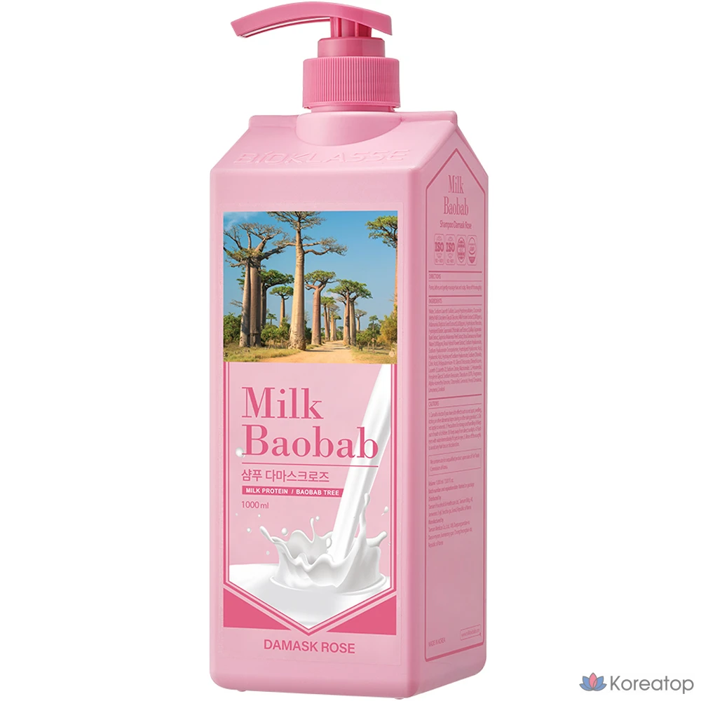 Шампунь Milk Baobab Damask Rose, 1 л, 1 шт.