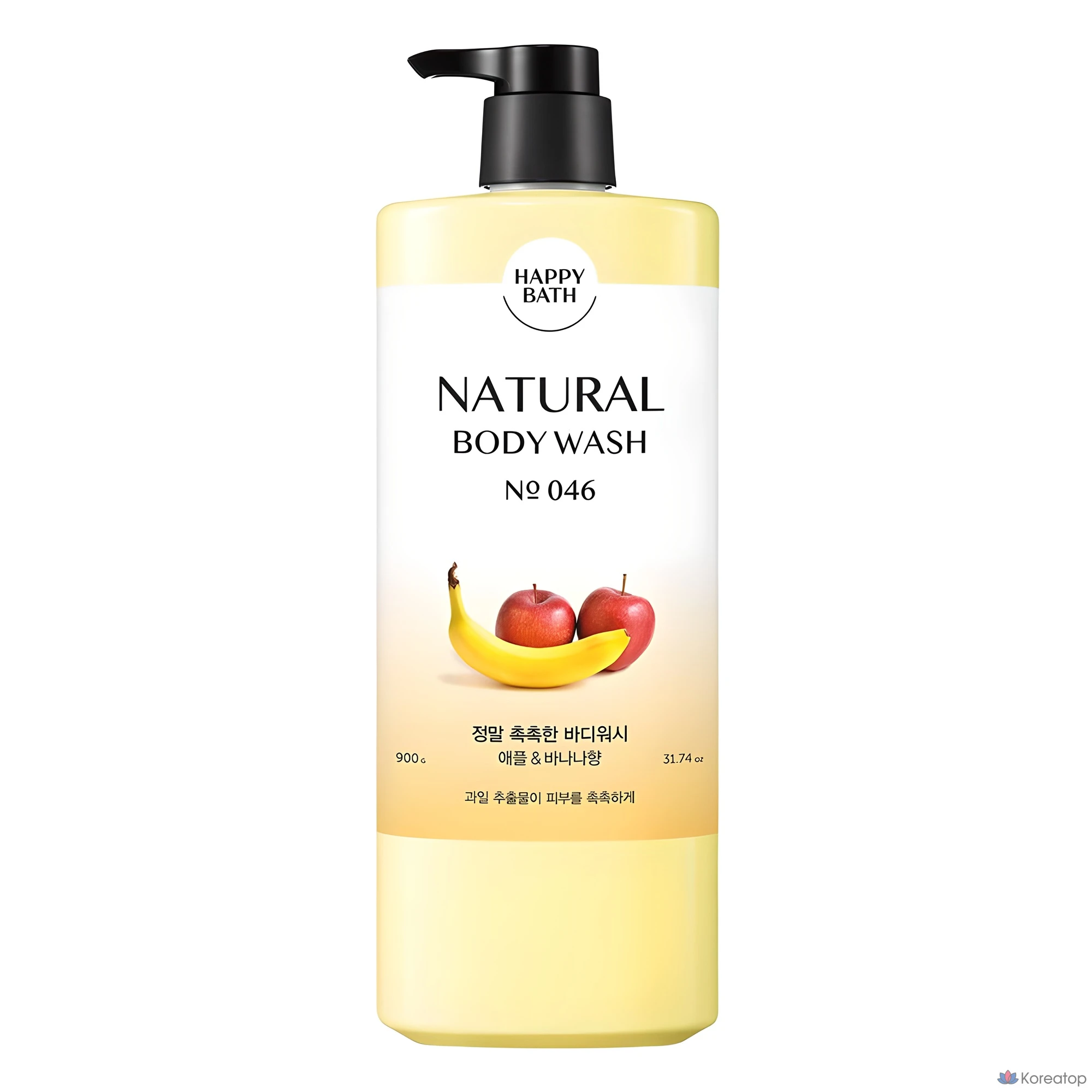 Гель для душа Happy Bath Natural Really Moisturizing Body Wash Fruity Scent, 900 г, 1 шт.