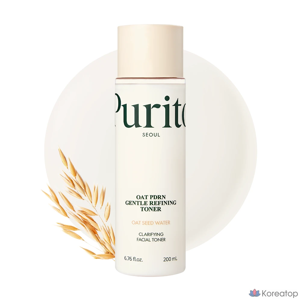 Тонер PURITO Oat PDRN Gentle Refining Toner, 200 мл, 1 шт.