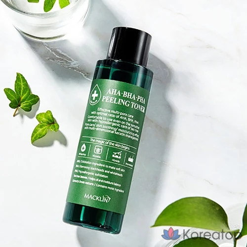 Пилинг-тонер Macklin AHA BHA PHA Peeling Toner, 150 мл, 1 шт.