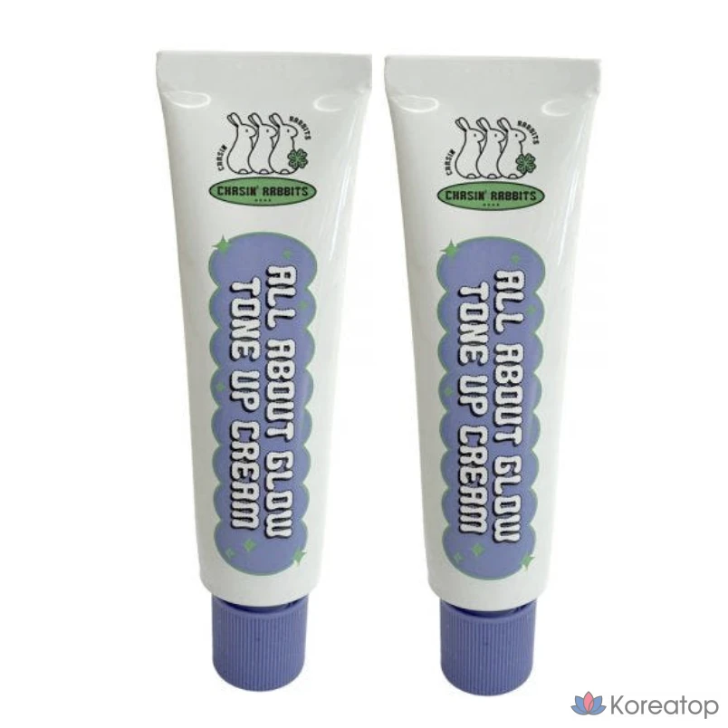 Тональный крем Chasin Rabbits All About Glow Moisture Fit Tone-up Cream, 100 мл, 1 шт.