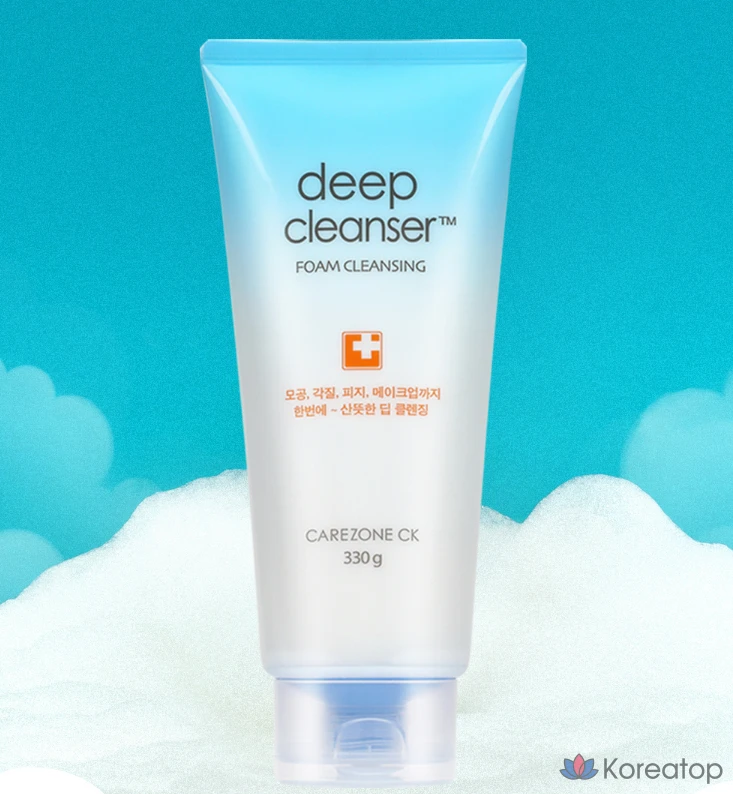 Глубоко очищающий пенящийся гель для умывания Carezone CK Deep Foaming Cleanser, 330 г, 1 шт.