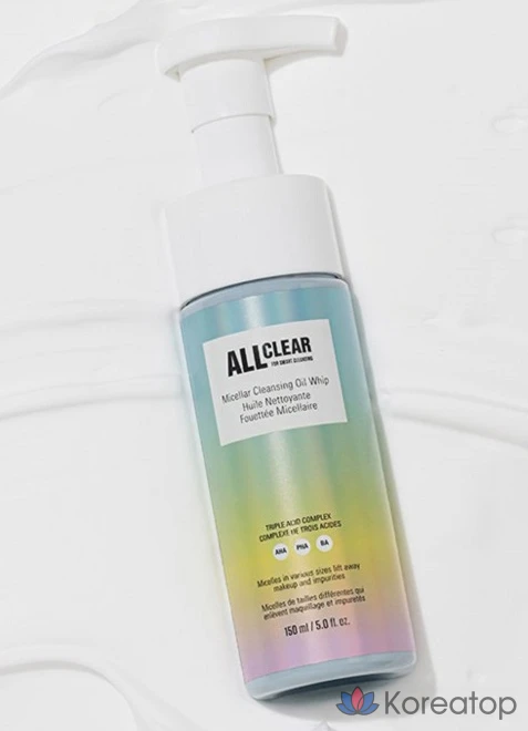 Гидрофильное масло The Face Shop All Clear Micellar Cleansing Oil Whip, 150 мл, 1 шт.