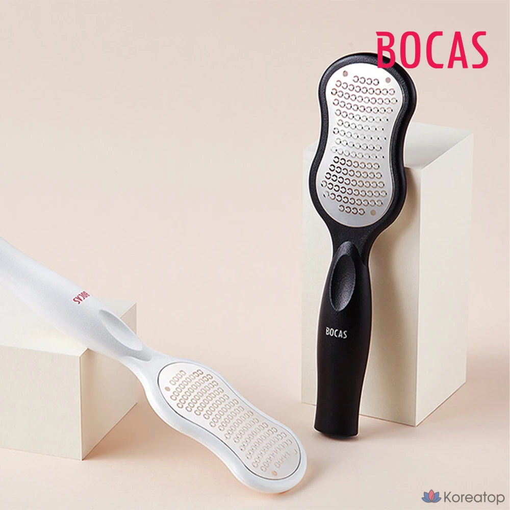Пилинг для ног BOCAS Foot File FC-1000, черный, 1 шт.