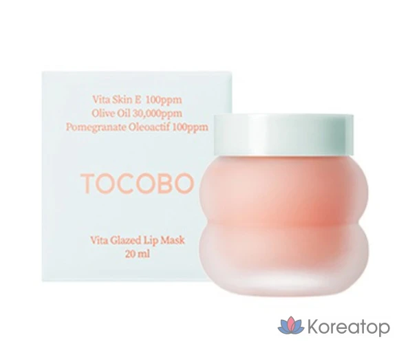 Бальзам для губ Tocobo Vita Glazed Lip Mask, 20 мл, 10 шт., фото 2