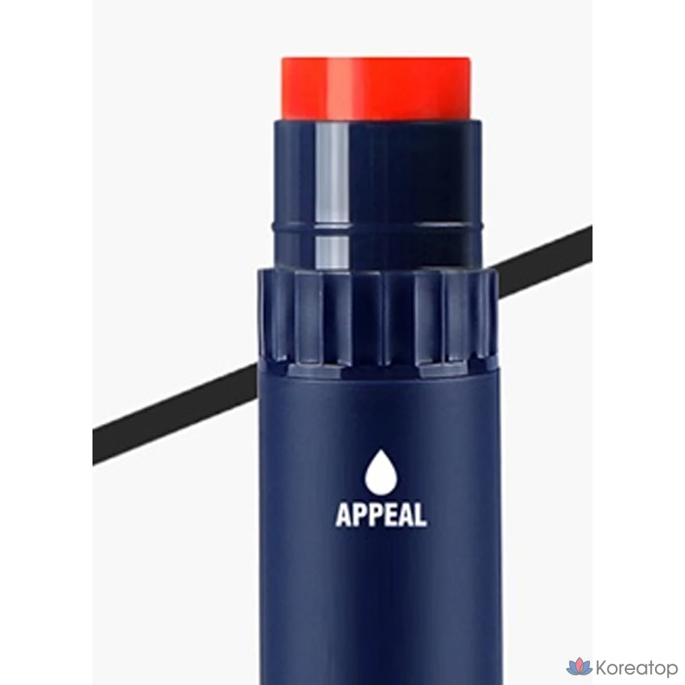 Бальзам для губ DASHU Men's Double Appeal Lip Balm, клубничный + без запаха, 4.8 г, 1 шт.