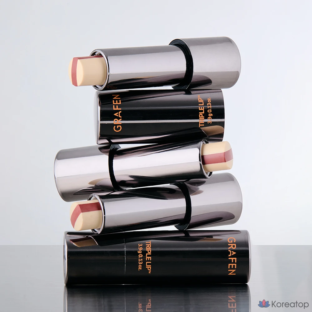 Бальзам для губ GRAFEN Triple Naked Lip Balm, оттенок Red Brown, 1 шт.