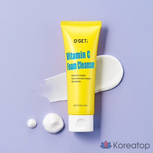 Пенка для умывания O!GETi Vitamin C Foam Cleanser, 120 г, 1 шт.