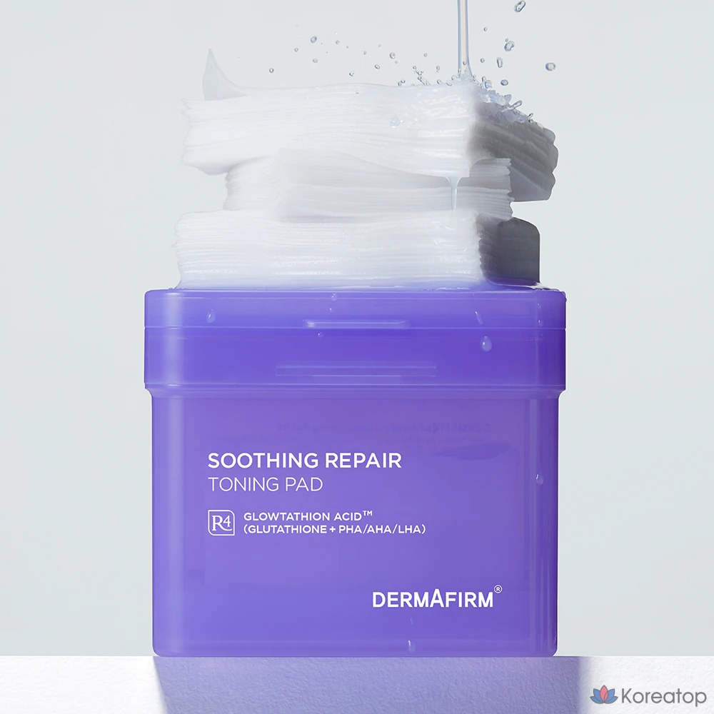Тонер-пэды Dermafirm Soothing Repair Toning Pad R4, 180 мл, 70 шт.