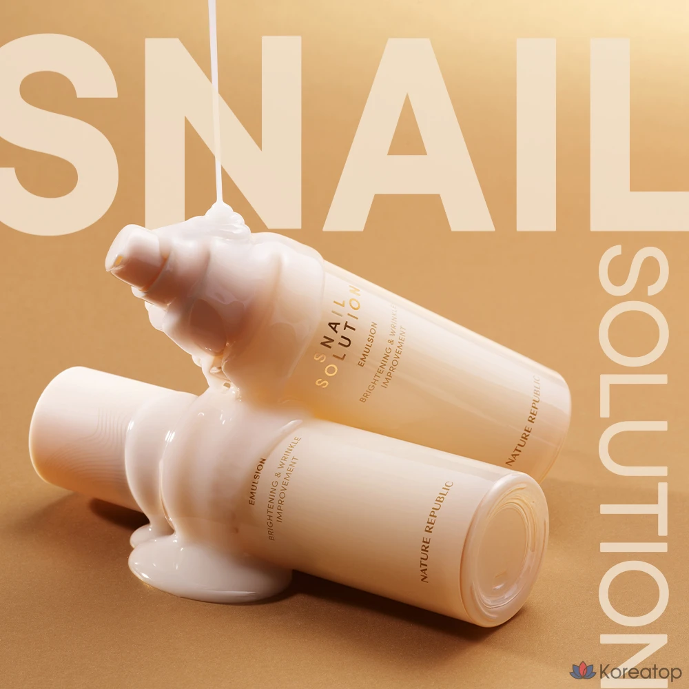 Эмульсия Nature Republic Snail Solution, 120 мл, 1 шт.