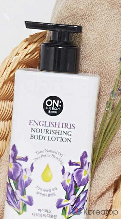 Лосьон для тела Pure Derma Nourishing Body Lotion Iris, 400 мл, 1 шт.