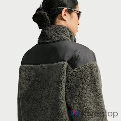 Куртка женская Nike NikeSKIMS Sherpa Oversized 3/4 Zip Jacket