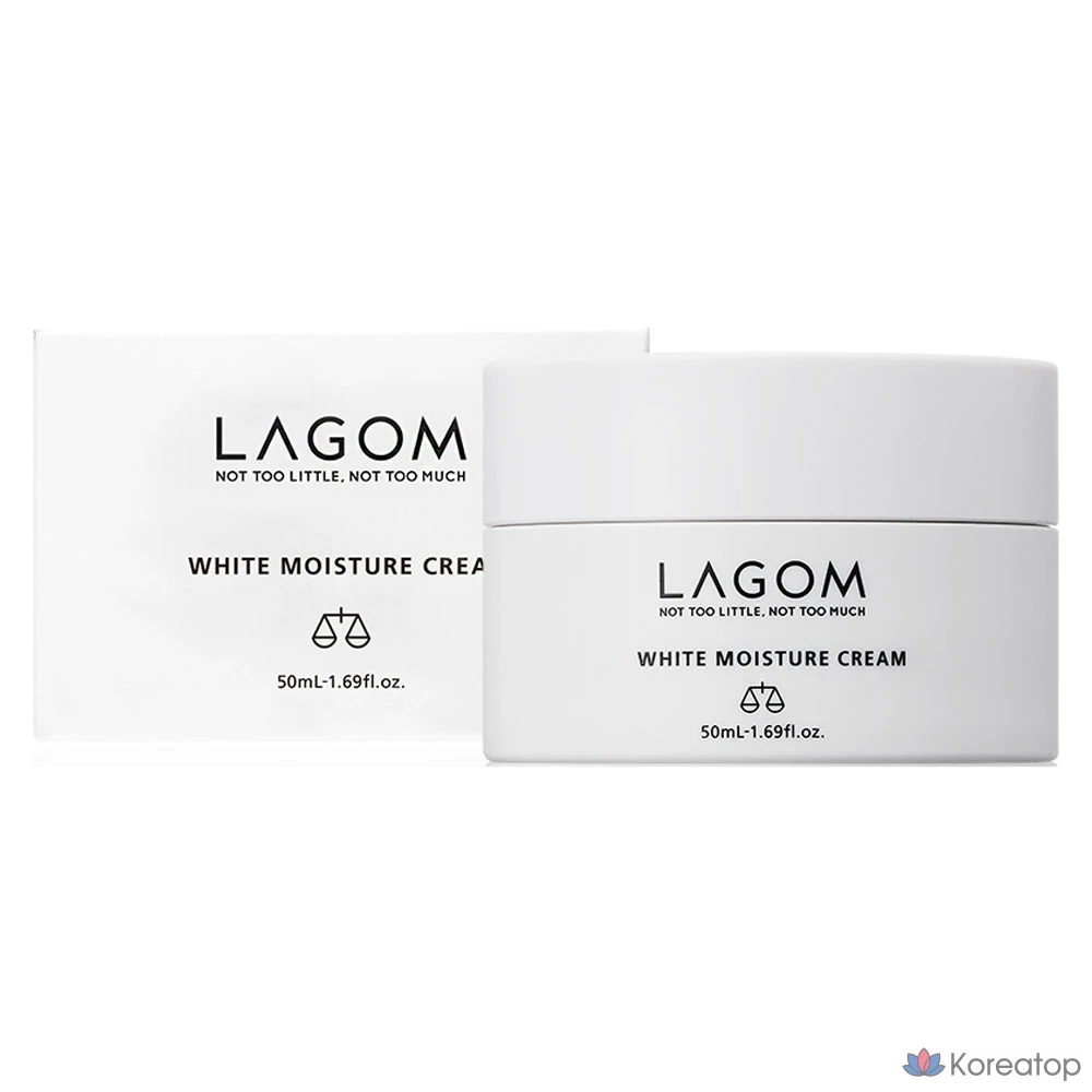 Крем для лица LAGOM White Moisture Cream, 50 мл, 1 шт.