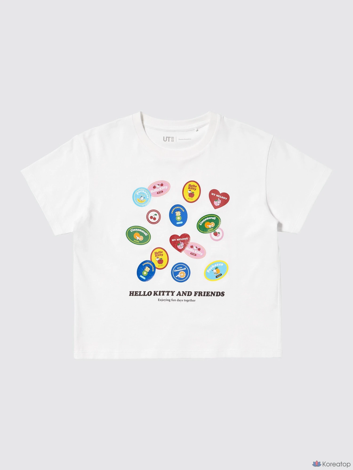 Футболка для девочек Uniqlo Sanrio Characters UT Graphic T-Shirt