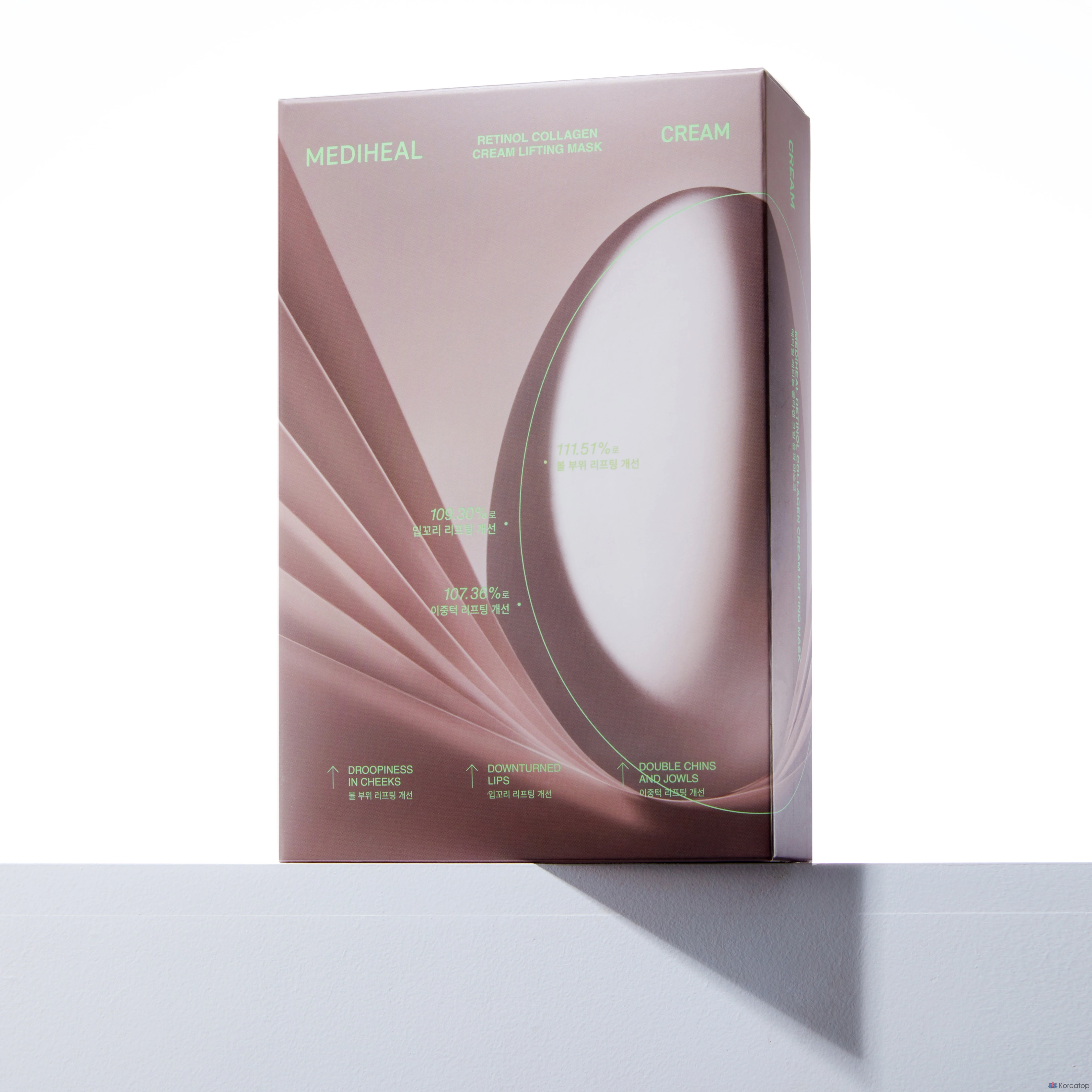 Тканевая маска для лица MEDIHEAL Retinol Collagen Cream Contour Mask, 10 шт.