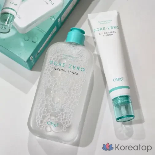 Тонер и лосьон OBge Pore Zero Toner/Lotion 2-piece Set, 1 шт.