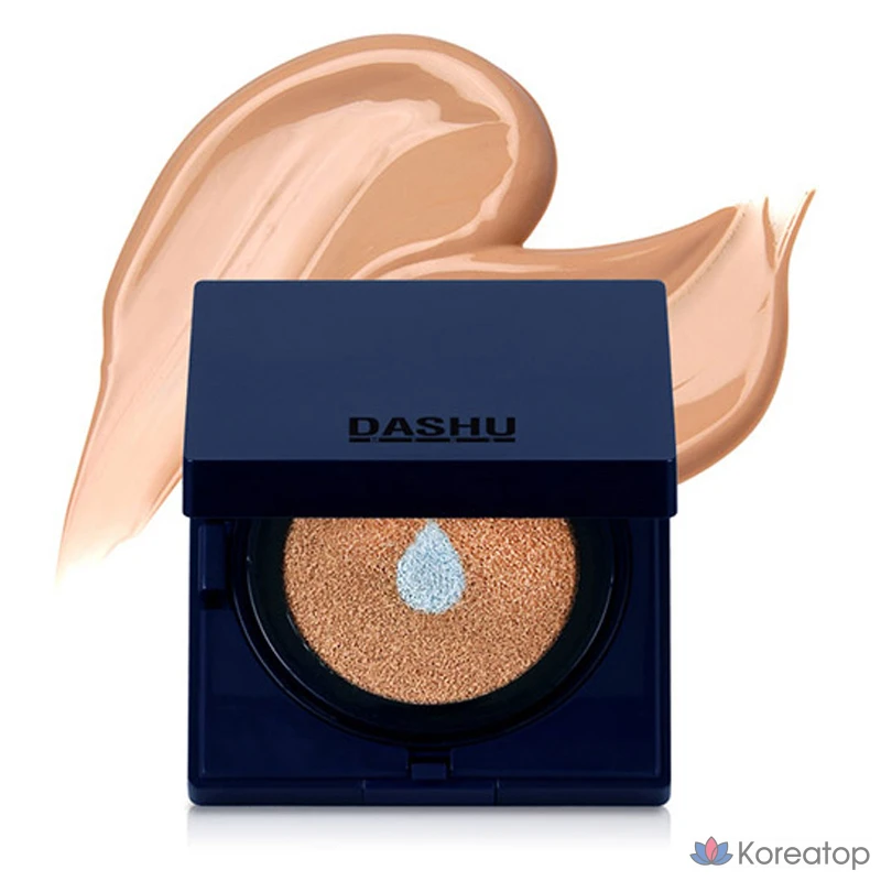 Кушон DASHU Men's Aqua Mat BB Cushion Refill, оттенок Deep Beige, 15 г, 1 шт.