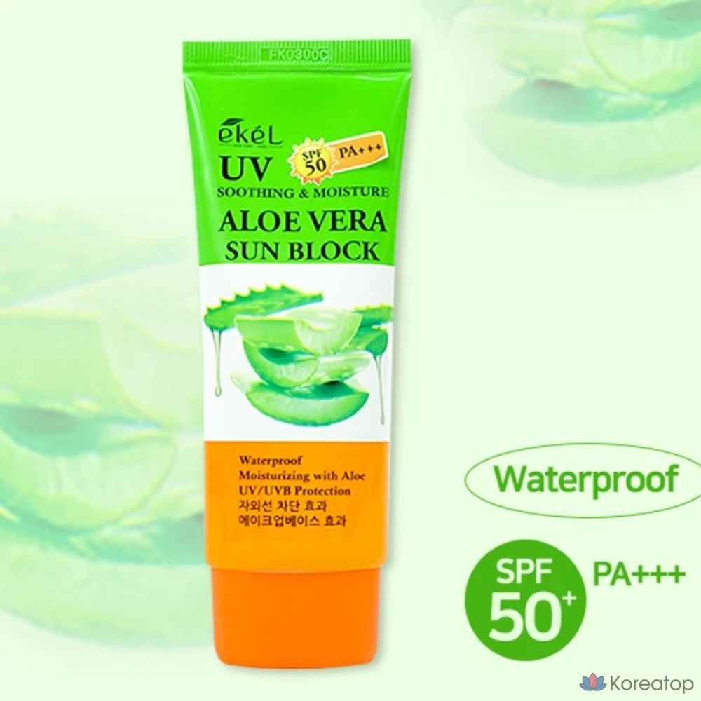 Солнцезащитный крем для тела Ekel Waterproof Body Sports Sun Lotion, 70 мл, 1 шт.