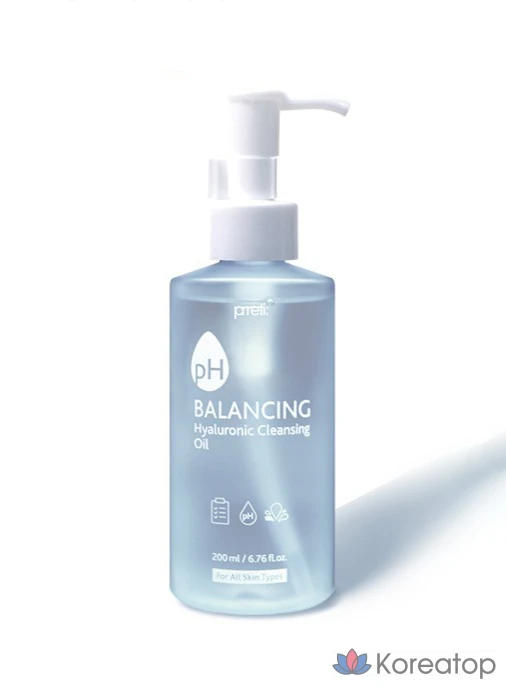 Гидрофильное масло Prreti Mild Hyaluronic Cleansing Oil, 200 мл, 1 шт.
