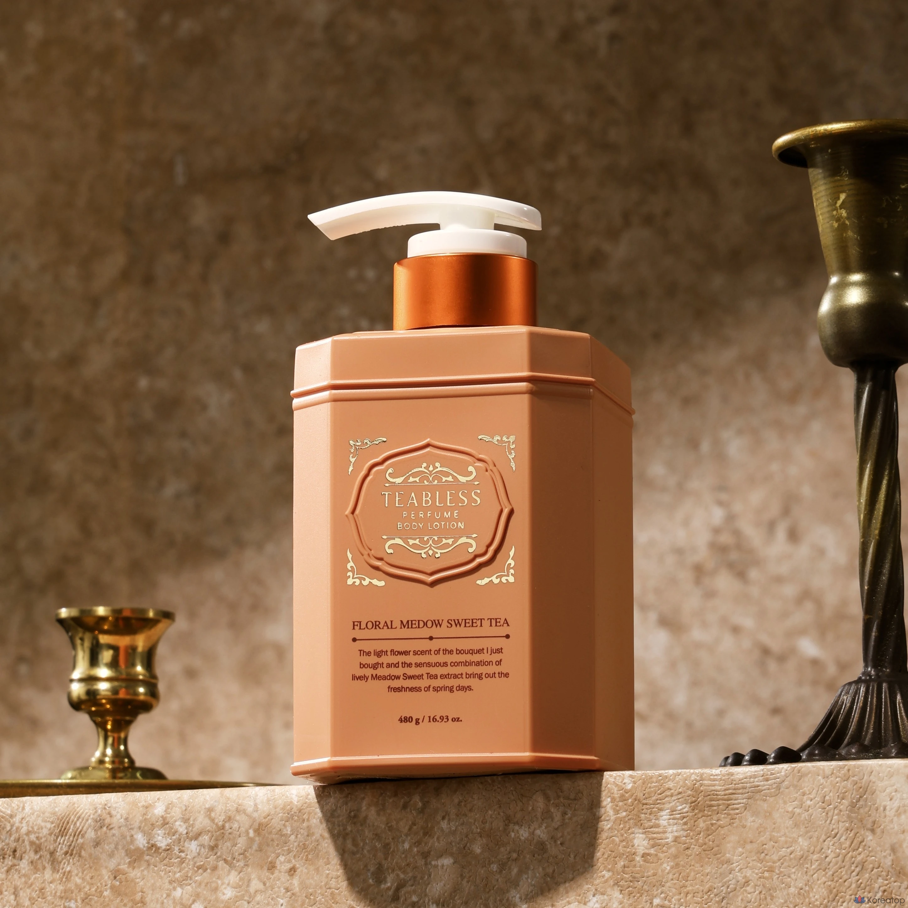 Лосьон для тела TEABLESS Perfume Body Lotion Sweet Tea Floral, 480 г, 1 шт.
