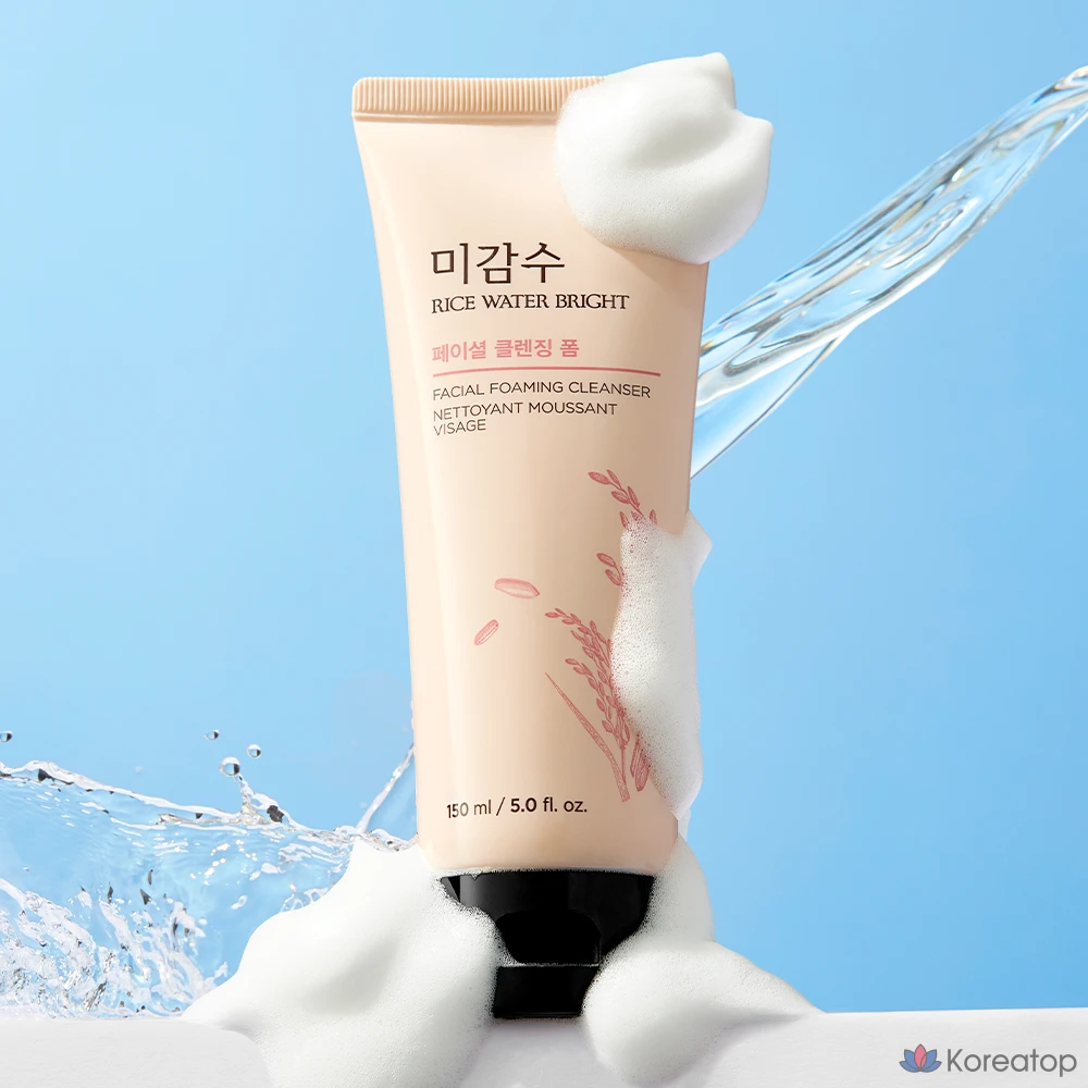 Очищающая пенка The Face Shop Mikhansu Bright Cleansing Foam, 150 мл, 1 шт.