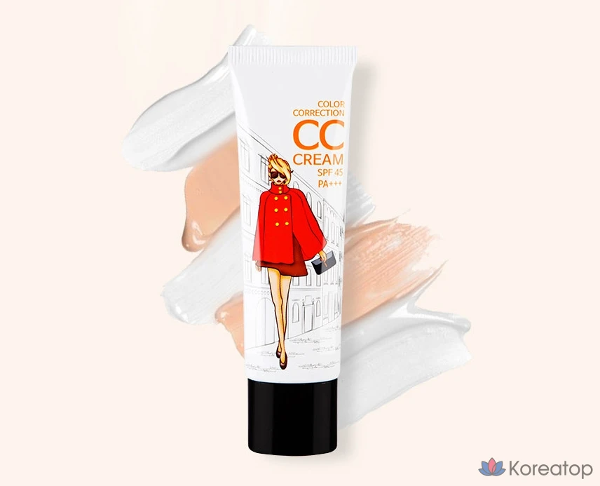 CC-крем L'OCEAN Color Collection CC Cream Tube SPF45 PA+++, 30 г, 1 шт.