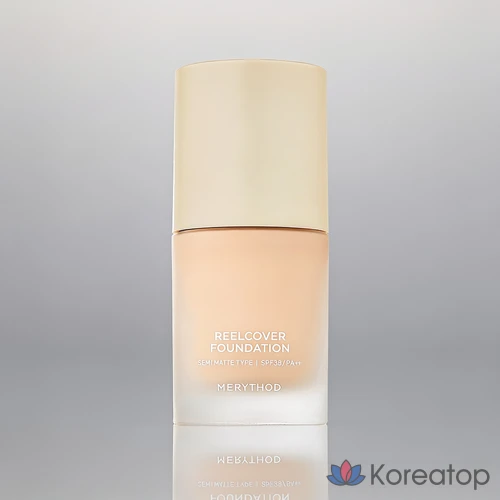 Тональный крем Merythod Real Cover Foundation, оттенок 02 Pure Beige, 35 г, 1 шт.