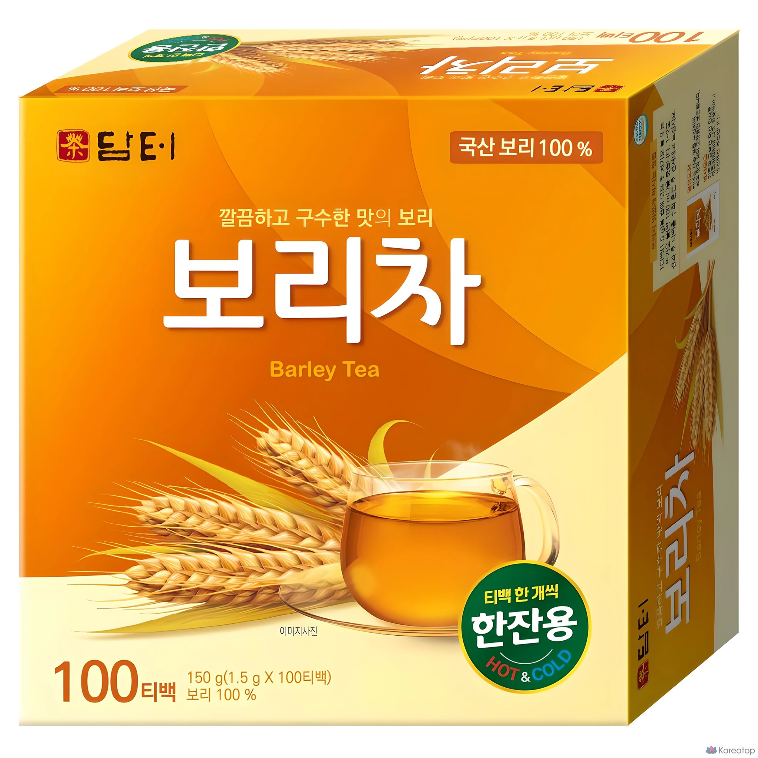 Чай Damtuh Barley Tea, 1.5 г, 100 шт.