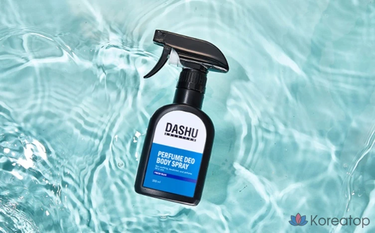 Дезодорант-спрей для тела DASHU Solution Perfume Deo Body Spray Fresh Blue, 200 мл, 1 шт.