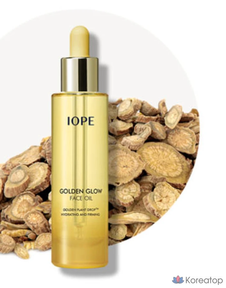 Фейс-ойл IOPE Golden Glow Face Oil, 40 мл, 1 шт.