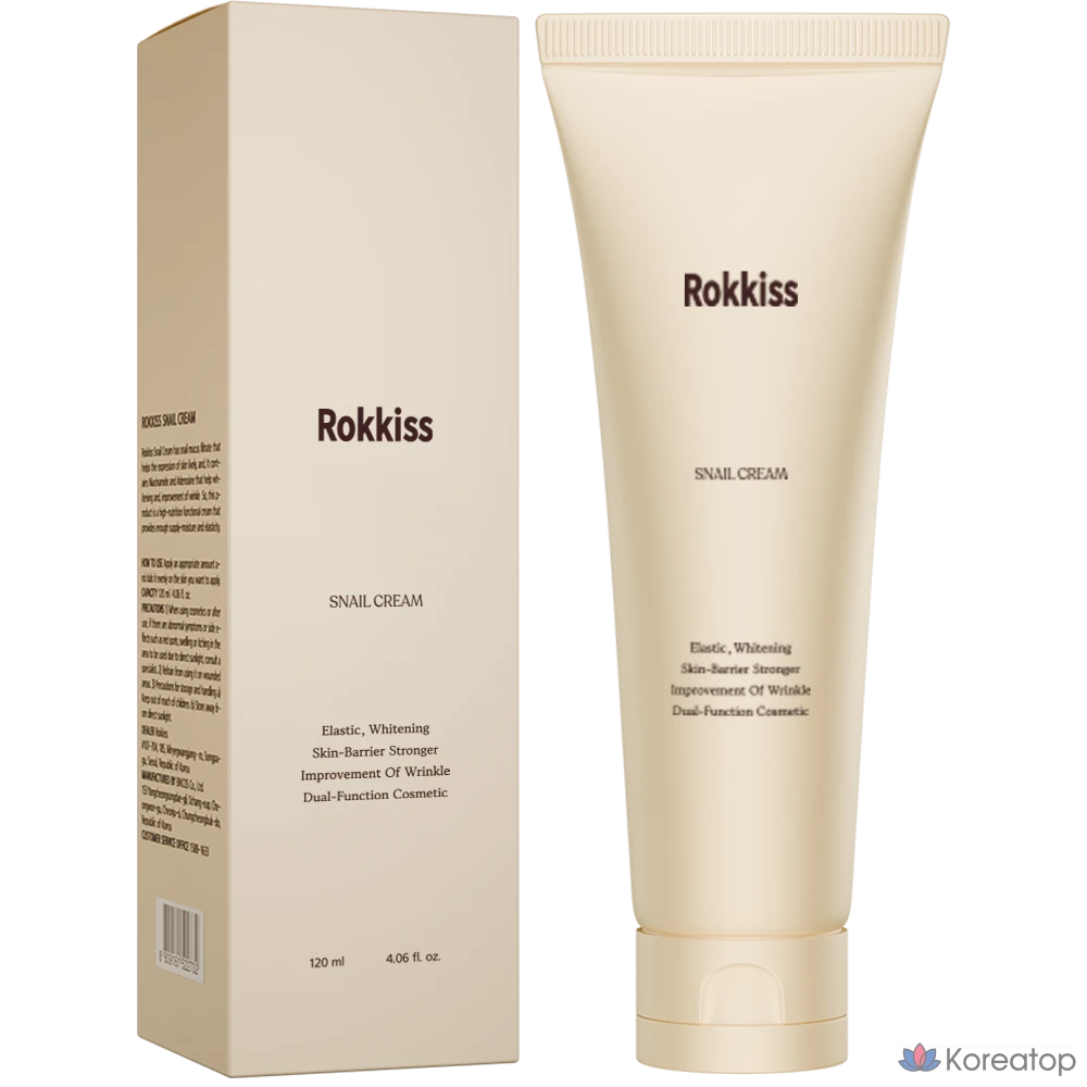 Крем Rokkiss Snail Cream, 120 мл, 1 шт.