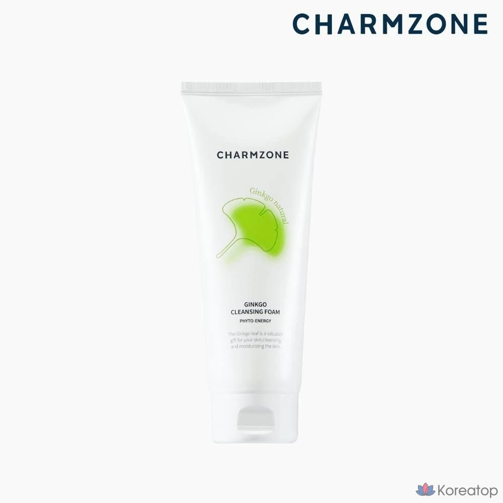 Очищающая пенка Charmzone Ginkgo Natural Cleansing Foam, 200 мл, 1 шт.
